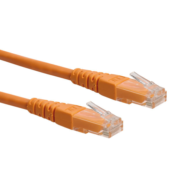 ROLINE-5m-Cat6-UTP-cavo-di-rete-Arancione-U-UTP-UTP--Roline-CAT6-UTP-CU-Ethernet-Cable-Orange-5m-