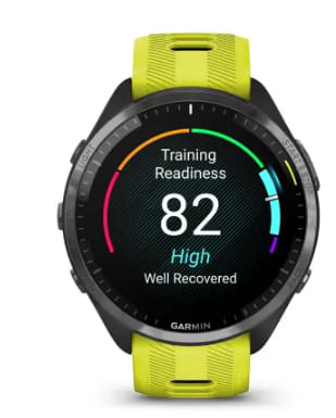 GARMIN-Forerunner-965-Smartwatch-GPS-cinturino-in-silicone-giallo-nero-art-010-02809-12