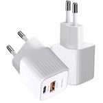 Caricabatterie-4smarts-VoltPlug-Duos-Mini-PD-20W-bianco