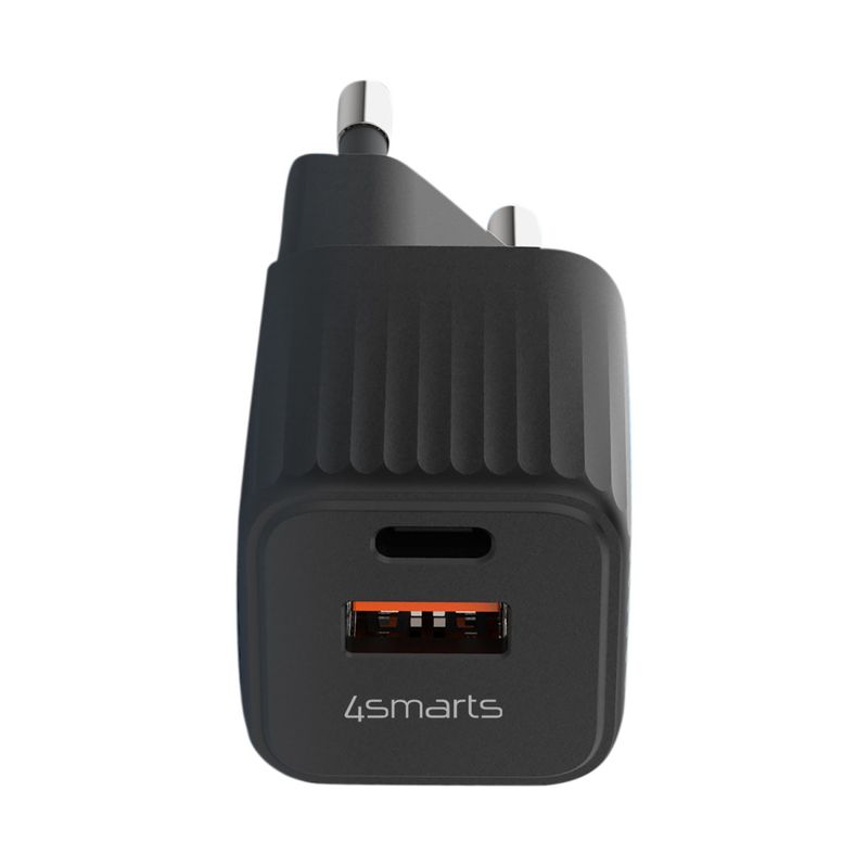 Caricabatterie-4smarts-VoltPlug-Duos-Mini-PD-20W-nero