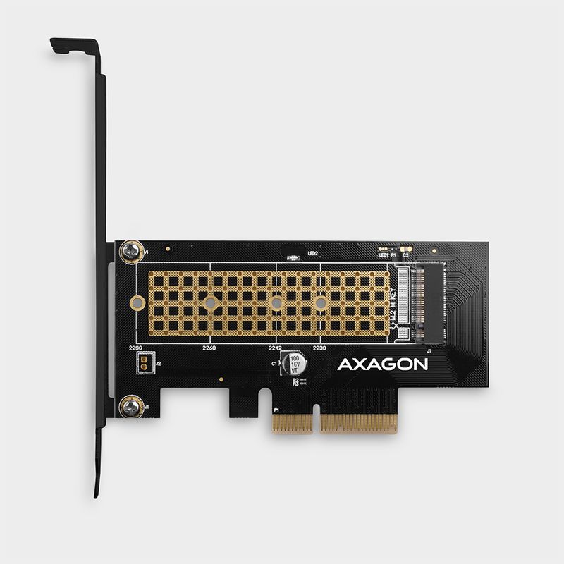 Axagon-PCEM2-N-scheda-di-interfaccia-e-adattatore-Interno-M.2--AXAGON-PCEM2-N-PCIe-3.0-x4-Adapter-1x-M.2-NVMe-SSD-With-P