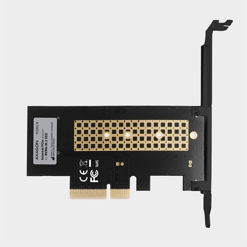 Axagon-PCEM2-N-scheda-di-interfaccia-e-adattatore-Interno-M.2--AXAGON-PCEM2-N-PCIe-3.0-x4-Adapter-1x-M.2-NVMe-SSD-With-P