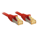 Lindy 47300 cavo di rete Rosso 20 m Cat7 S/FTP S-STP (Networking Cable Red 20 M - Cat7 S/Ftp S-Stp - Warranty 120M)