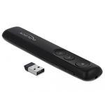 Delock Presentatore laser USB nero