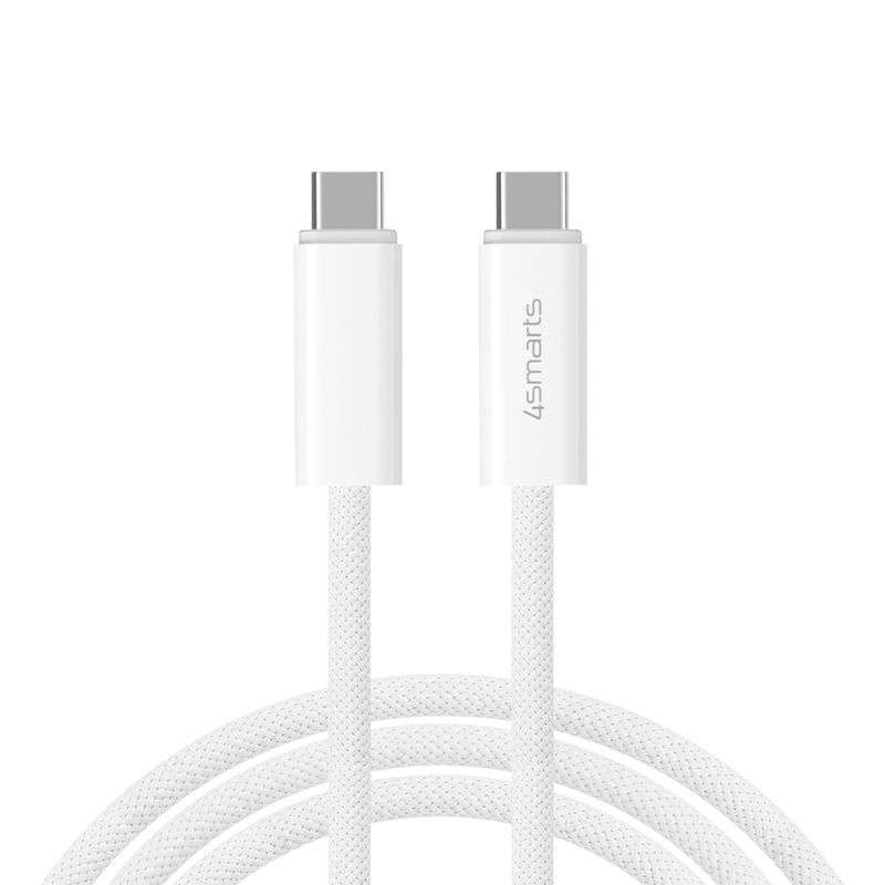 Cavo-USB-C-4smarts-PremiumCord-240W-15m-bianco