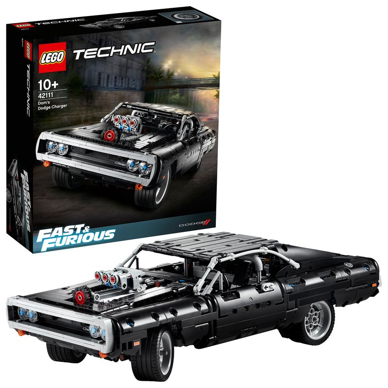 LEGO-Technic-Doms-Dodge-Charger-Macchina-Giocattolo-dal-Film-Fast-and-Furious