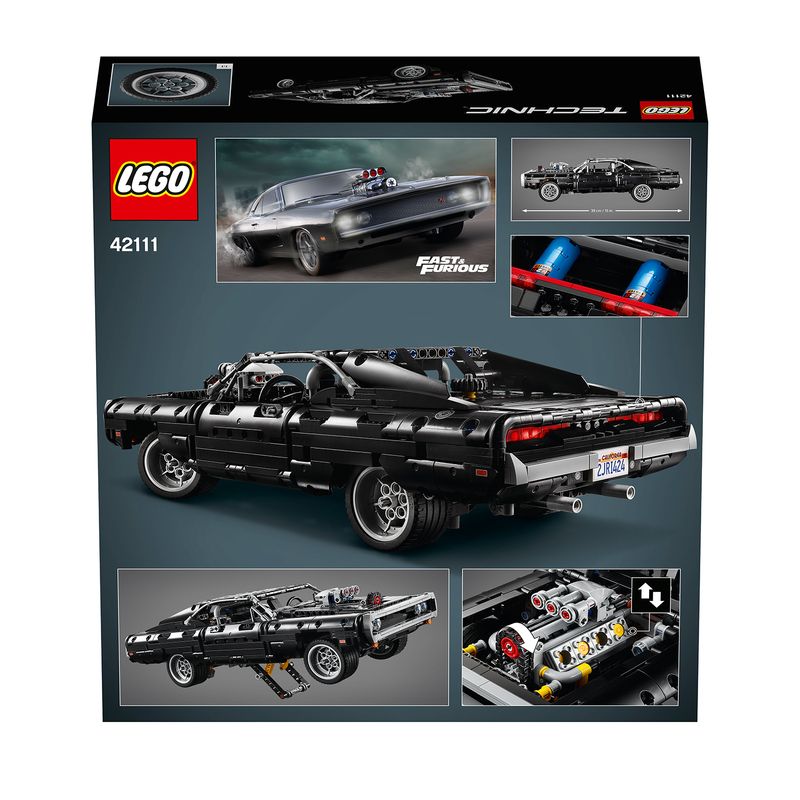 LEGO-Technic-Doms-Dodge-Charger-Macchina-Giocattolo-dal-Film-Fast-and-Furious