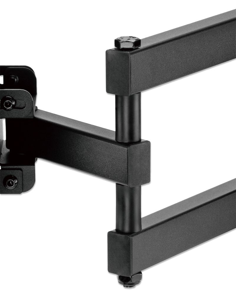 Manhattan-462426-Supporto-TV-a-parete-1778-cm-70-Nero--TV-MONITOR-WALL-MOUNT-FULL----MOTION-65IN-VESA-TO-600X400-35KG-