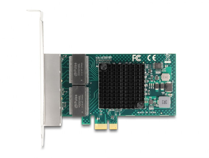 Delock-Scheda-PCI-Express-x1-a-4-x-RJ45-Gigabit-LAN-BCM