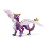 schleich-BAYALA-70762-action-figure-giocattolo--SCHLEICH-Bayala-Nightsky-Dragon-Toy-Figure-5-to-12-Years-Purple-White-70