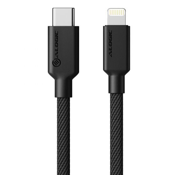 ALOGIC-ELPC8P01-BK-cavo-per-cellulare-Nero-1-m-USB-C-Lightning