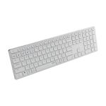 Rapoo-E9800M-tastiera-RF-senza-fili--Bluetooth-QWERTY-Tedesco-Bianco