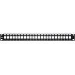 Trendnet-TC-KP24-pezzo-di-pannello-1U--TRENDnet-TC-KP24S-24-Port-Blank-Keystone-1U-Patch-Panel-2Years-warranty-