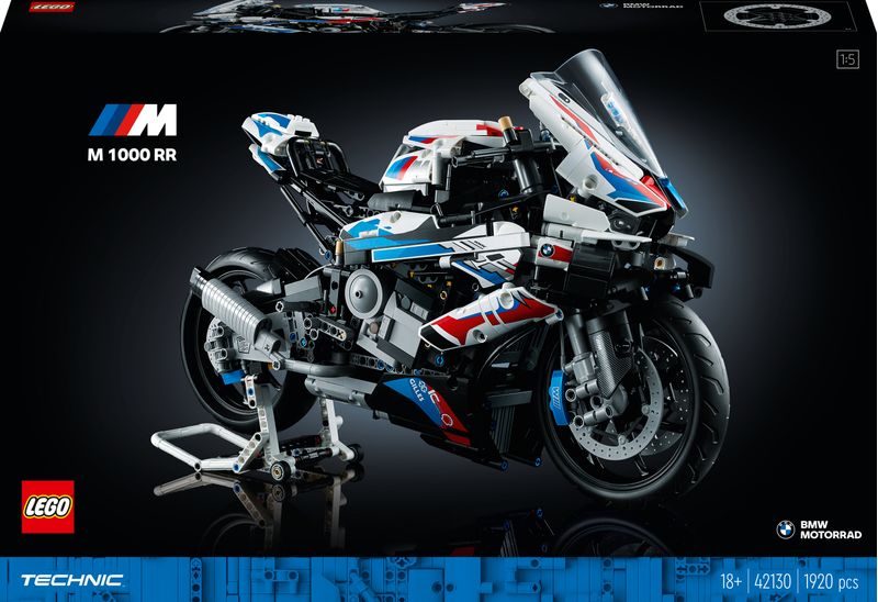 LEGO-Technic-42130-BMW-M-1000-RR-Moto-per-Adulti-da-Costruire-Idea-Regalo-da-Collezione-Modellino-Replica-Superbike