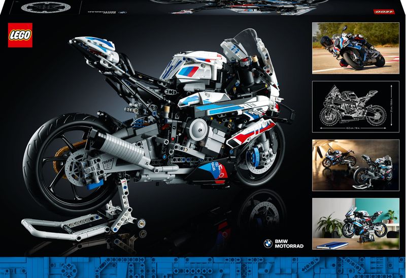 LEGO-Technic-42130-BMW-M-1000-RR-Moto-per-Adulti-da-Costruire-Idea-Regalo-da-Collezione-Modellino-Replica-Superbike