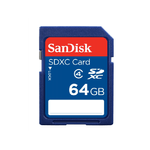 Western Digital SanDisk 64GB SDXC Classe 4