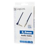 Logilink-Audio-Cable-3.5-Stereo-M-M-90A°-angled-300m-blue--CA11300-