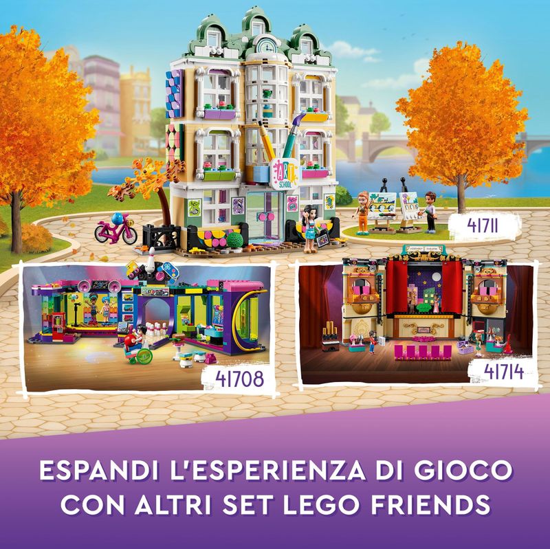 LEGO-Friends-41708-Arcade-Roller-Disco-Mini-Bambolina-Andrea-Idea-Regalo-Giochi-per-Bambine-e-Bambini-dai-7-Anni