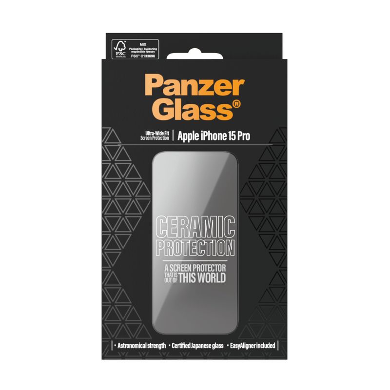 PanzerGlass-PG-Scrn-Ceramic-iPhone-15-Pro-UWF-WA-Pellicola-proteggischermo-trasparente-Apple-1-pz