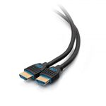 C2G Cavo HDMI ad alta velocità e ultra flessibile da 1,8 m della serie Performance - 4K 60 Hz a parete