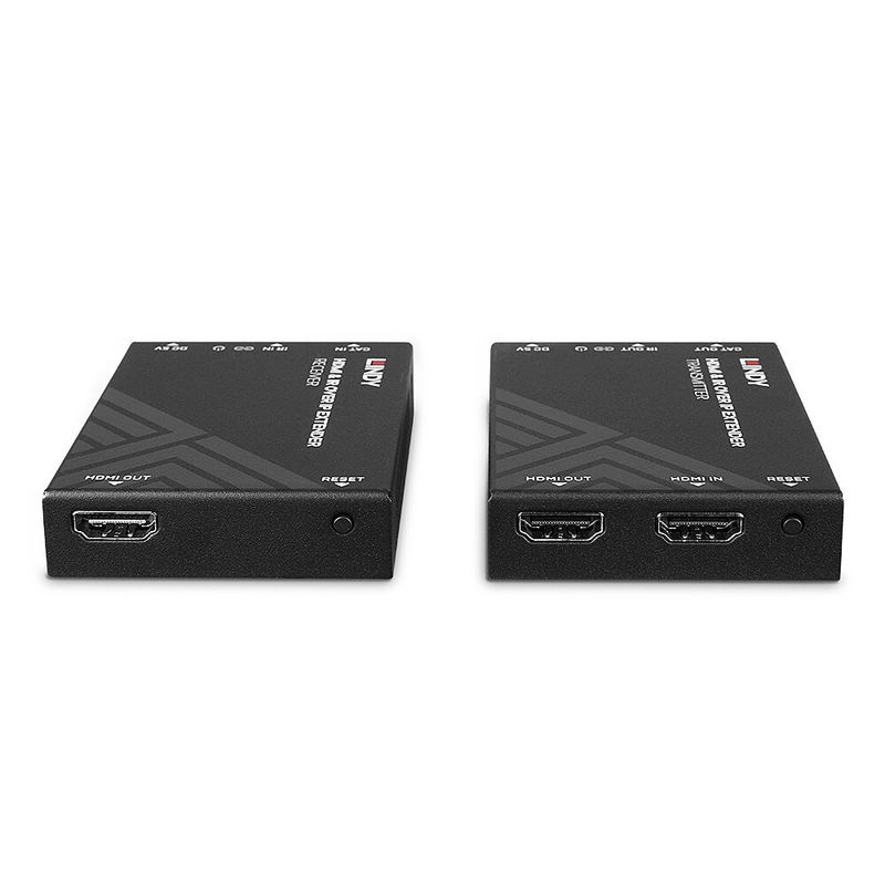 Lindy-38398-moltiplicatore-AV-Trasmettitore-e-ricevitore-AV-Nero--HDMI---IR-over-IP-Extender---Warranty-24M-