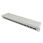 ALLNET 12x Port 10/100/1000 Base-T / ADSL / VDSL / ISDN berspannungsschutz Power-Over-Ethernet Compatible IEEE802