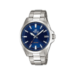 Casio EFV-100D-2AVUEF orologio Orologio da polso Unisex Quarzo Blu, Argento