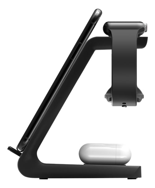 Deltaco-QI-1037-Caricabatterie-per-dispositivi-mobili-Nero-Interno--Deltaco-3-in-1-Wireless-Charging-Stand-15W---Black-