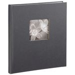 Hama-Fine-Art-album-fotografico-e-portalistino-Grigio-50-fogli-10-x-15-cm