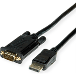 VALUE 11.99.5801 cavo DisplayPort 1,5 m VGA (D-Sub) Nero