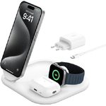 Belkin BoostCharge Cuffie, Smartphone, Orologio intelligente Bianco USB Carica wireless Ricarica rapida Interno