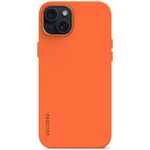 Cover-posteriore-in-silicone-antimicrobico-decodificato-per-iPhone-15-Plus-Albicocca