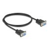 Cavo-seriale-Delock-RS-232-D-Sub9-da-femmina-a-femmina-da-1-m