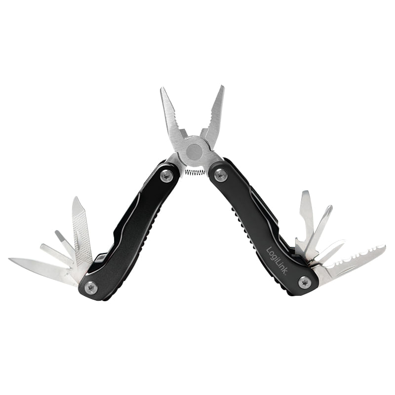 LogiLink-Multitool-11-Werkzeuge-in-1-Funktionen--Sitzzange-Standardzange-Kabelschneider-Feile---1-StA¼ck--WZ0044-