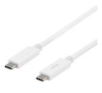 Deltaco-USBC-1502M-cavo-USB-1-m-USB-3.2-Gen-1-3.1-Gen-1-Bianco--Deltaco-USB-C-to-USB-C-Cable-1m-5A---White-