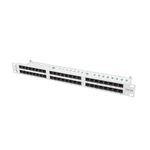 Lanberg Patchpanel 48-Port 1U 48,30cm (19") Cat. 5E UTP grau (PPU5-1048-S)