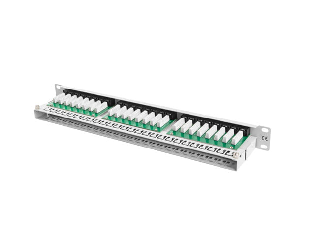 Lanberg-Patchpanel-48-Port-1U-4830cm--19---Cat.-5E-UTP-grau--PPU5-1048-S-