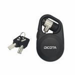 Dicota Serratura DICOTA NB T-Lock Retrattile con chiave fessura 3x7mm