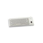 CHERRY COMPACT-KEYBOARD G84-4400 FRANAIS GRIS USBCLAVIER MINIATURE MÃCANIQUE BAS PROFIL TRACKBALL 84 TOUCHES LAYOUT FR