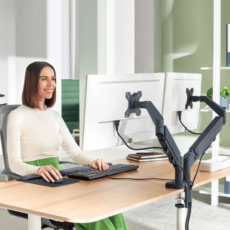 Leitz-65370089-supporto-da-tavolo-per-Tv-a-schermo-piatto-813-cm--32---Grigio-Scrivania