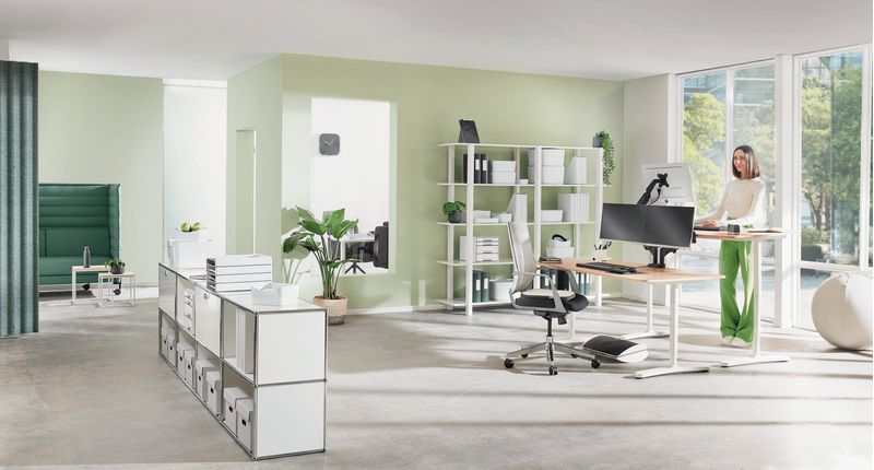 Leitz-65370089-supporto-da-tavolo-per-Tv-a-schermo-piatto-813-cm--32---Grigio-Scrivania