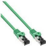 InLine , cavo patch, S/FTP (PiMf), Cat.8.1, 2000MHz, Halogenfree, verde, 0,25m