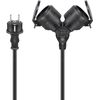 Goobay-Doppel-VerlA¤ngerungskabel-Outdoor-5-m-schwarz---Schutzkontaktstecker-Typ-F-CEE--65434-