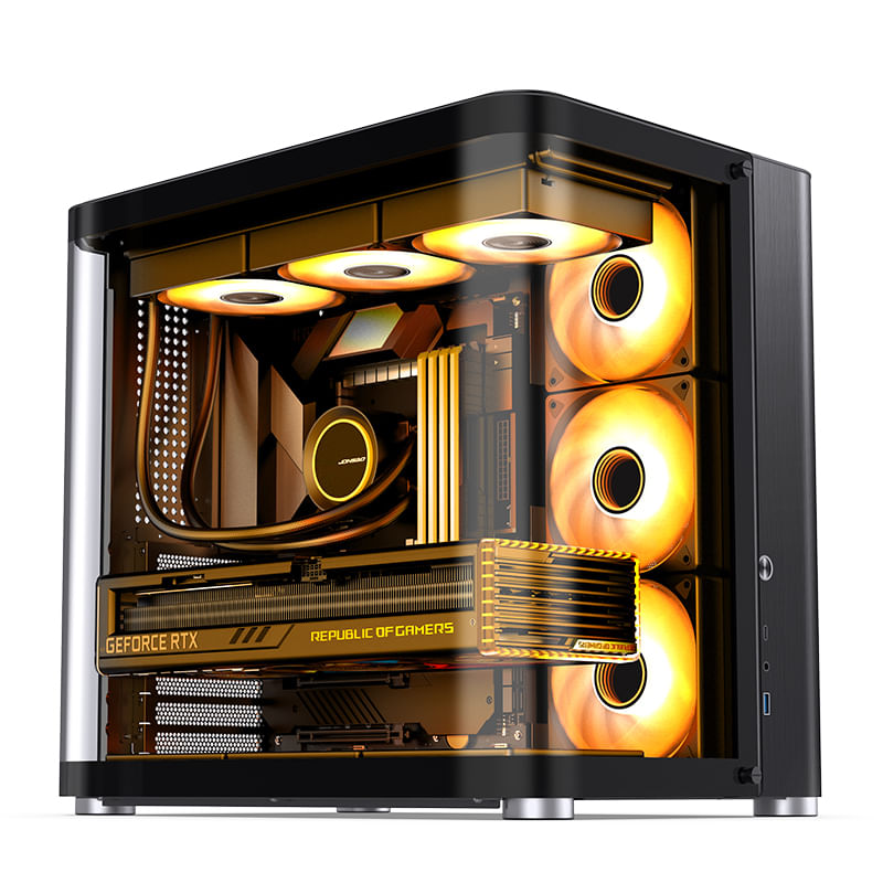 Jonsbo-TK-2-2.0-Midi-Tower-Tempered-Glass---Black