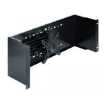 Delock Braccio per monitor da 19" nero