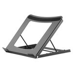 Manhattan 462129 supporto per laptop Supporto per computer portatile Nero 396 cm 15.6 (Laptop and Tablet Stand Adjustabl