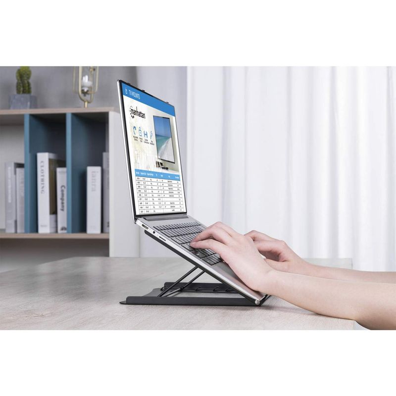 Manhattan-462129-supporto-per-laptop-Supporto-per-computer-portatile-Nero-396-cm-15.6--Laptop-and-Tablet-Stand-Adjustabl