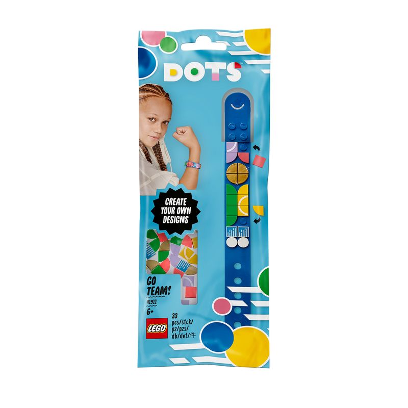 LEGO-DOTS-Braccialetto-Sporty-Team----41911