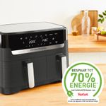 Tefal-Dual-Easy-Fry---Grill-EY905B-Doppia-83-L-Indipendente-2700-W-Friggitrice-ad-aria-calda-Grigio