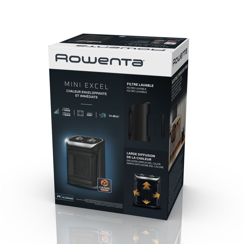 Rowenta-Mini-Excel-SO9261-Interno-Nero-1800-W-Riscaldatore-ambiente-elettrico-con-ventilatore